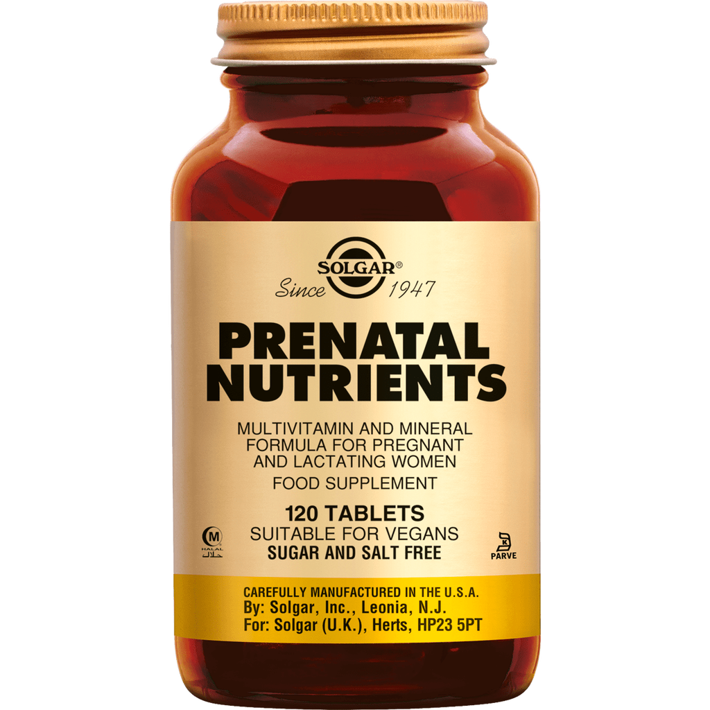 Solgar Prenatal Nutrients 120 tabletten 120 EA Etos