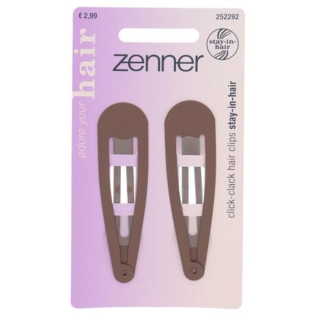 Zenner Klik Klak SIH 7CM Bruin Mat 2 stuks
