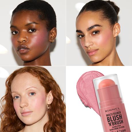 Rimmel London Multi-Tasker Blush'N'Brush Stick Cotton Candy 8 g