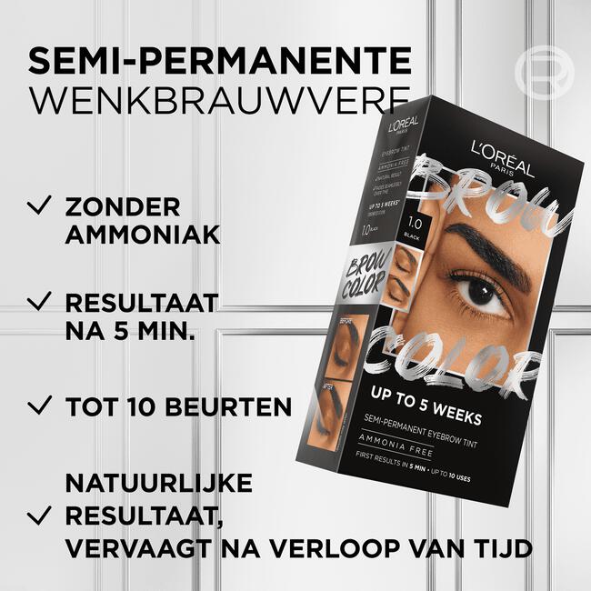 L'Oréal Paris Brow Color wenkbrauwverf 6.0 Light Brunette 30ML