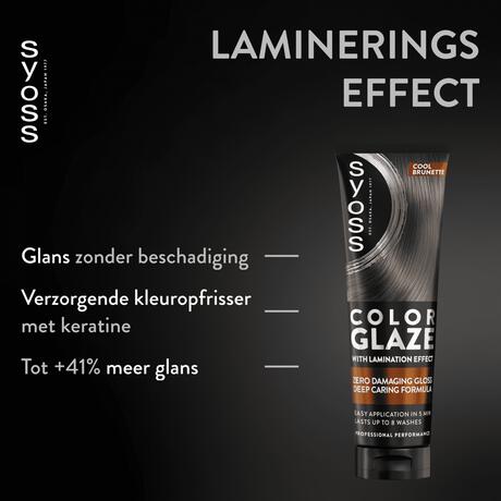Syoss Color Glaze Cool Brunette 130Ml