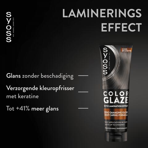 Syoss Color Glaze Cool Brunette 130Ml