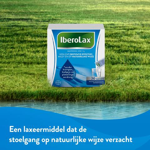 Iberolax verlicht obstipatie effectief 20 sachets