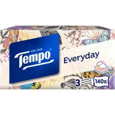 Tempo Everyday XXL Light box 3-Laags Tissues 140 stuks