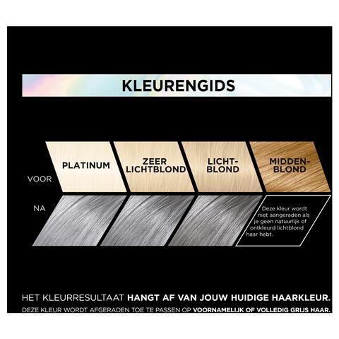 L'Oréal Paris Preference Vivids Permanente Haarverf 10.112 Silver Grey Soho