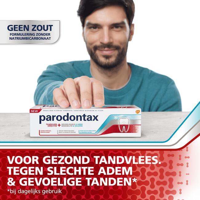 Parodontax Tandvlees + Gevoeligheid & Adem Tandpasta - 75 ML