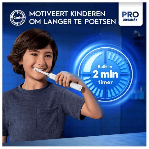 Oral-B Pro Junior 6+ Frozen Elektrische Tandenborstel