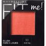 Maybelline Fit Me Blush - 50 Wine - Rood - Natuurlijk Ogende Rouge