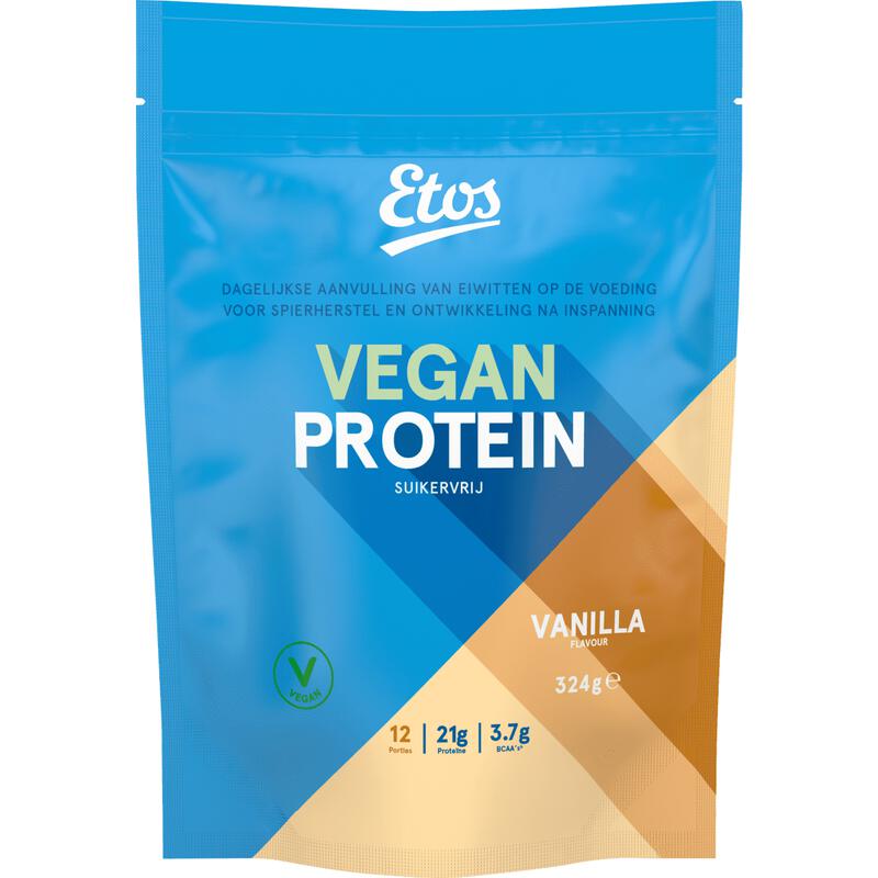 Etos Vegan Protein Eiwitpoeder Vanilla 324 gram
