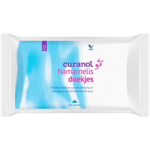 Curanol Hamamelis Doekjes 25 stuks