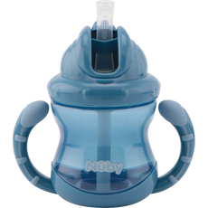 Nûby Flip-It Anti-Lek Drinkbeker Handvaten 12+ Maanden Blauw 240 ML