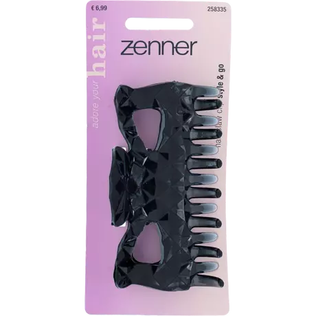 Zenner Haarklem Diamant Zwart