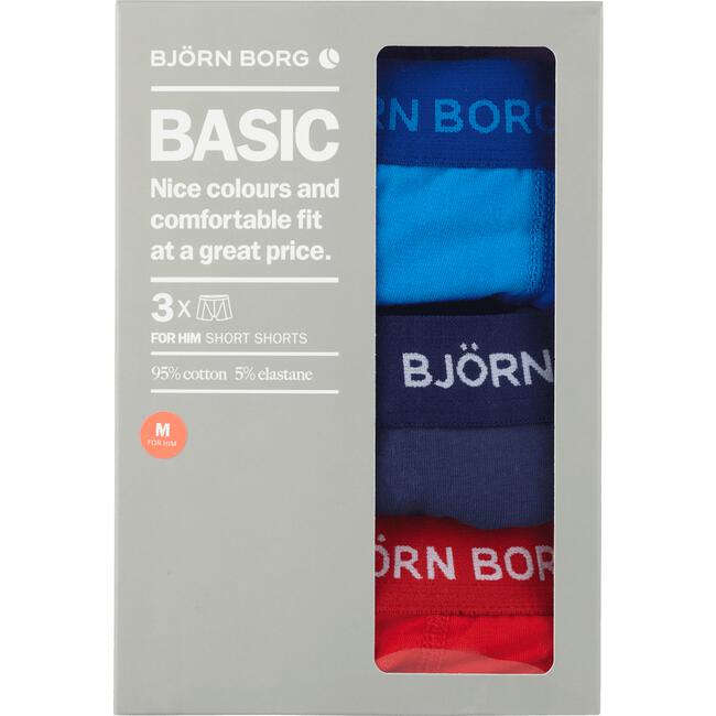 Bjorn Borg 3-Pack Boxershort Blue Aster maat M