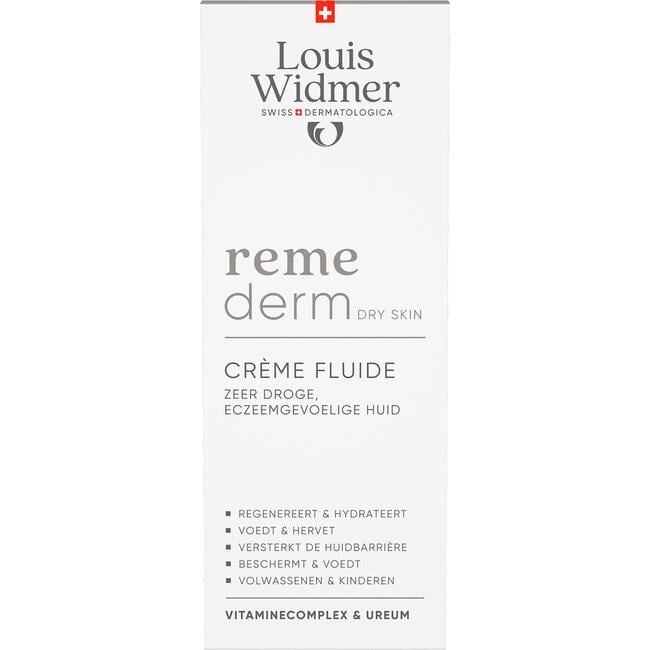 Louis Widmer Remederm Crème Fluide Licht Geparfumeerd 200 ML