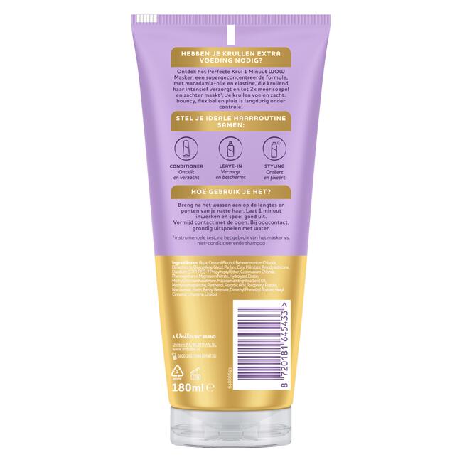 Andrélon Perfecte Krul 1 min Masker 180 ML