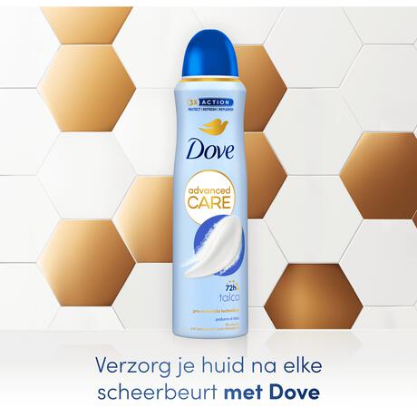 Dove Advanced Care Talco Anti-Transpirant Deodorant Spray 150 ML