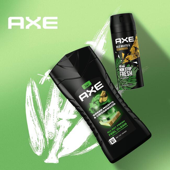 Axe Green Mojito & Cedarwood 3-in-1 Douchegel 250 ml
