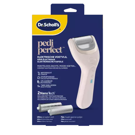 Dr.Scholl's Pedi Perfect Elektrische Voetvijl met Nano Technologie