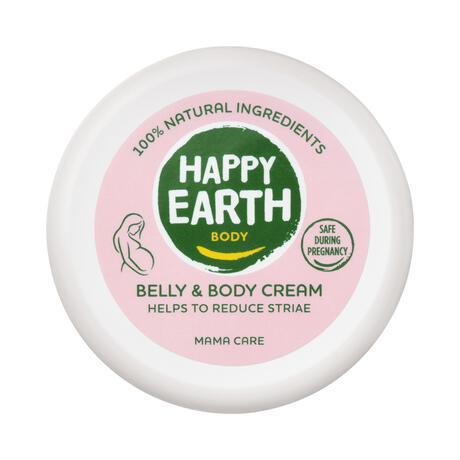 Happy Earth 100% Natuurlijke Mama Care Belly & Body Crème 200 ML