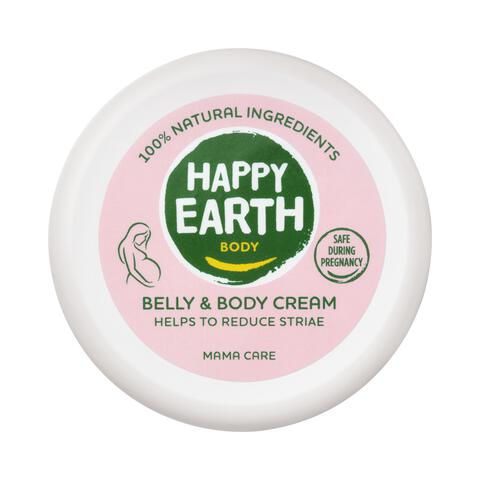 Happy Earth 100% Natuurlijke Mama Care Belly & Body Crème 200 ML