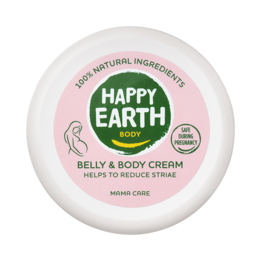 Happy Earth 100% Natuurlijke Mama Care Belly & Body Crème 200 ML
