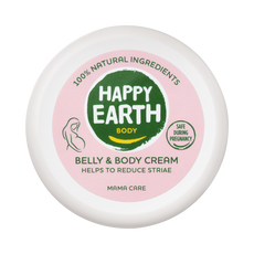 Happy Earth 100% Natuurlijke Mama Care Belly & Body Cream 200 ML