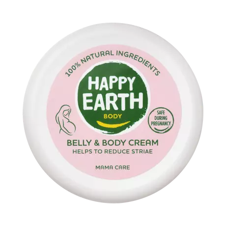Happy Earth 100% Natuurlijke Mama Care Belly & Body Crème 200 ML