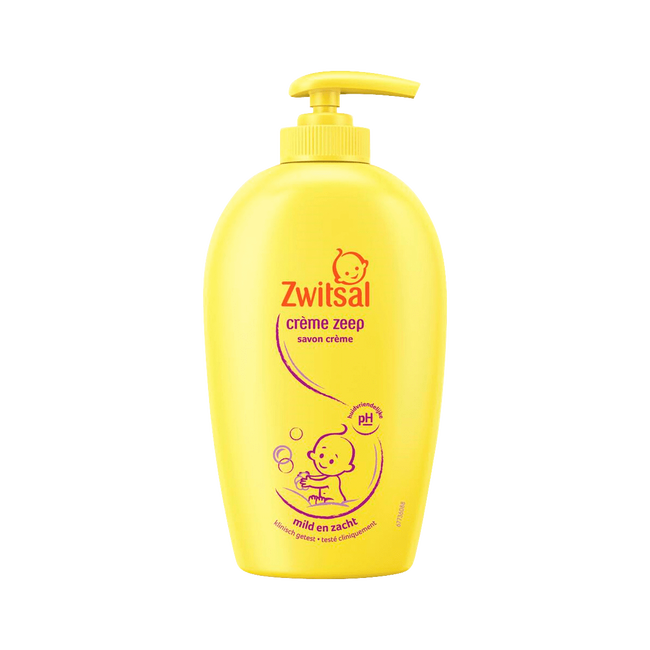 Zwitsal Baby Creme Zeep 250 Ml 250 Ml Etos