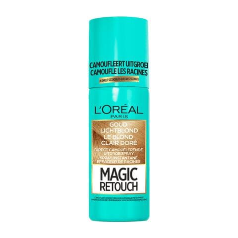 L'Oréal Paris Magic Retouch Camouflerende Uitgroeispray Goud Lichtblond 75 ML