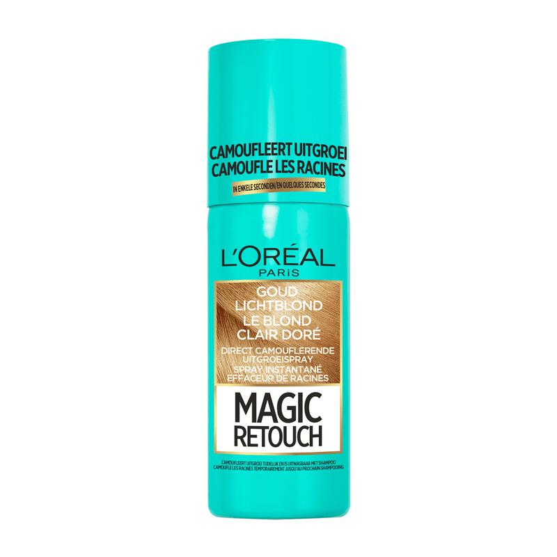 L'Oréal Paris Magic Retouch Camouflerende Uitgroeispray 9 Lichtblond 75 ML