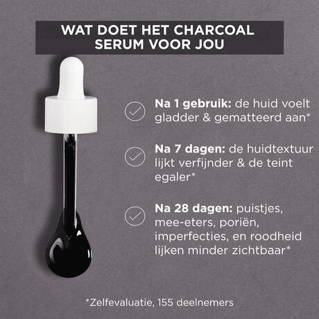 Garnier PureActive AHA + BHA Charcoal Anti-Onzuiverheden Serum 30 ML