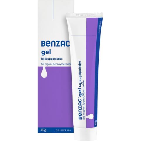 Benzac Gel bij Jeugdpuistjes 50 ML