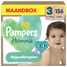 Pampers Harmonie Maandbox Luiers Maat 3 6-10 KG 156 stuks