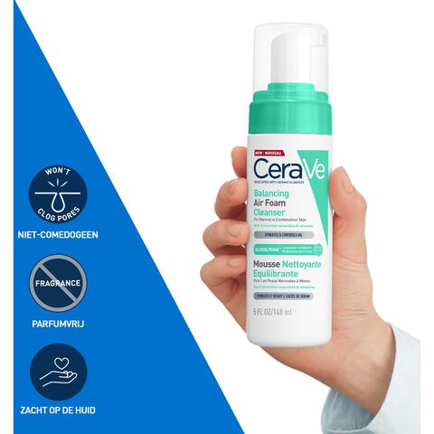 CeraVe Balancing Air Foam Reiniger 148 ML