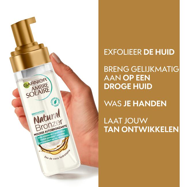 Garnier Ambre Solaire Natural Bronze Self Tan Mousse 200 ML
