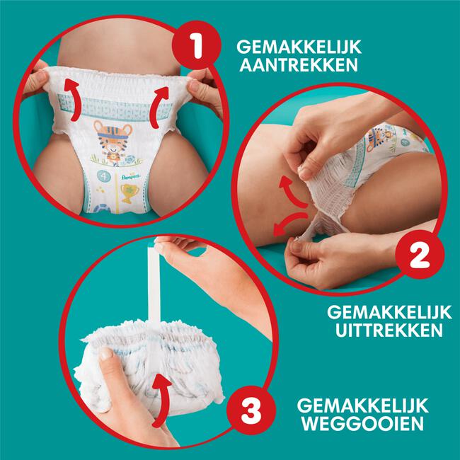 Pampers Baby Dry Pants Luierbroekjes Maat 8 19+ KG 15 stuks