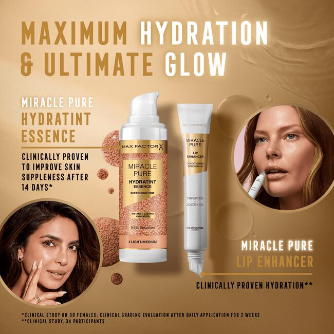 Max Factor Miracle Pure Hydratint Essence Foundation 02 Fair-Light