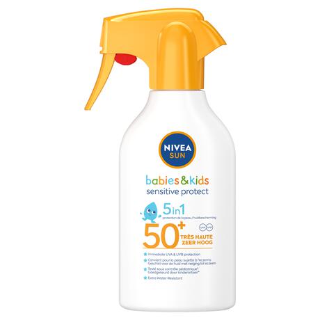 NIVEA SUN Babies & Kids Sensitive Zonnebrand Spray SPF50+ 250 ML
