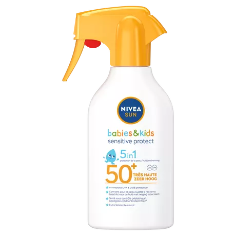 NIVEA SUN Babies & Kids Sensitive Zonnebrand Spray SPF50+ 250 ML