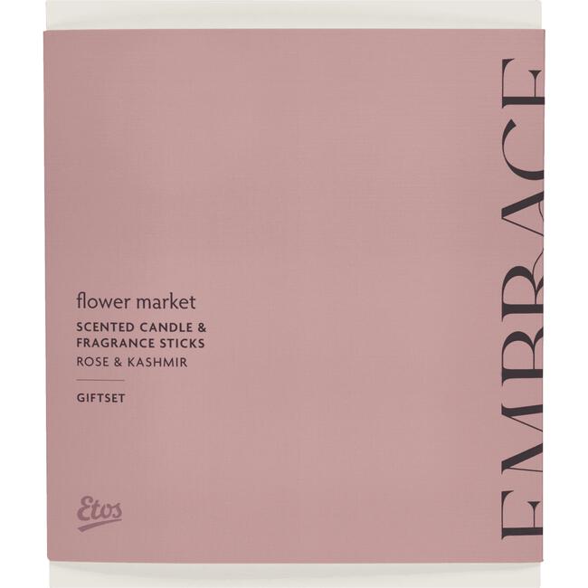Etos Embrace Flower Market Giftset Home Geurstokjes & Geurkaars