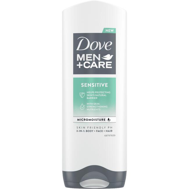 Dove Men+Care Sensitive 3-in-1 Douchegel 250 ML