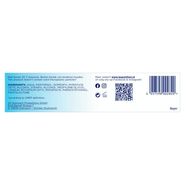 Bepanthen Verzorgende Creme 100 GR