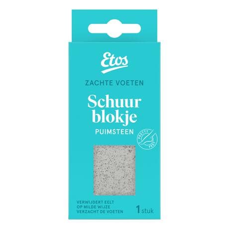 Etos Pretty Feet Schuurblokje Puimsteen
