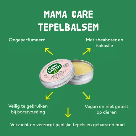 Happy Earth 100% Natuurlijke Mama Care Tepelzalf 30 gram