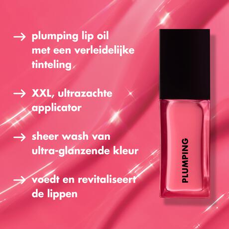 e.l.f. Glow Reviver Plumping Lip Oil Espresso Tonic