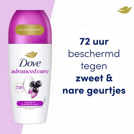 Dove Go Fresh Açaí Berry & Waterlily Anti-Transpirant Deodorant Roller&nbsp;50 ML
