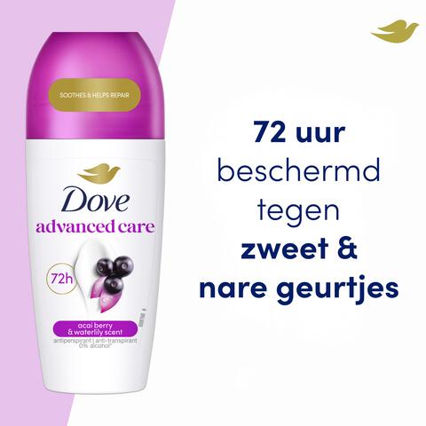 Dove Go Fresh Açaí Berry & Waterlily Anti-Transpirant Deodorant Roller&nbsp;50 ML