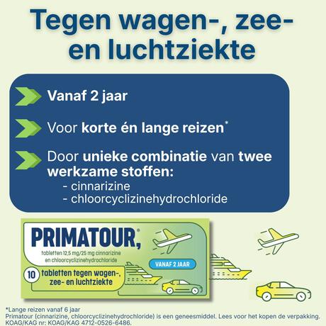 Primatour Tabletten 10 stuks