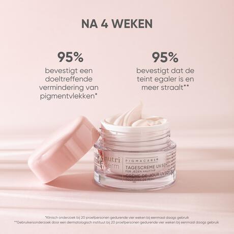 Louis Widmer nutriderm Pigmacare Dagcrème UV 50+ Zonder Parfum 50 ML