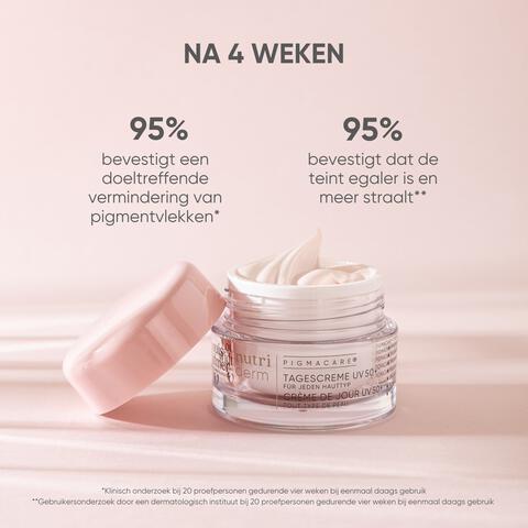 Louis Widmer nutriderm Pigmacare Dagcrème UV 50+ Zonder Parfum 50 ML